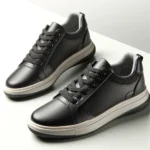 DALL·E 2024-06-07 09.20.32 - A pair of stylish casual women's office sneakers. The shoes should have a sophisticated yet relaxed design, suitable for an office environment. They s